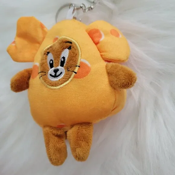 Tom & Jerry Plush Keychain Set